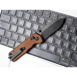 Magnum By Boker Rockstub Folding Knife, Brown Micarta