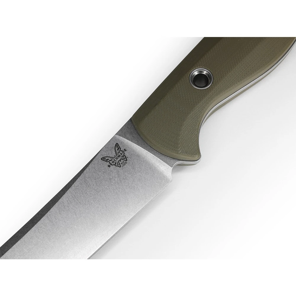 Benchmade 15500-3 Meatcrafter, Premium Fixed Blade, OD G10 - Image 2