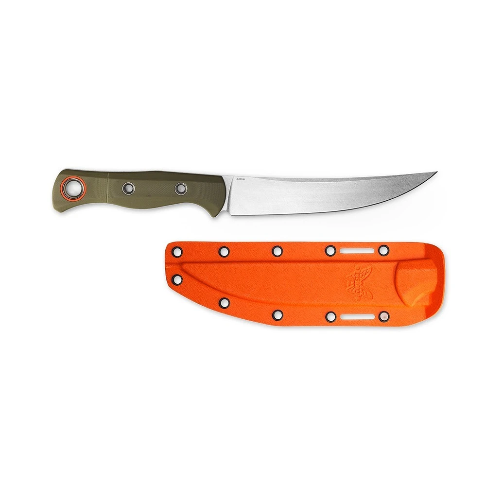 Benchmade 15500-3 Meatcrafter, Premium Fixed Blade, OD G10 - Image 11