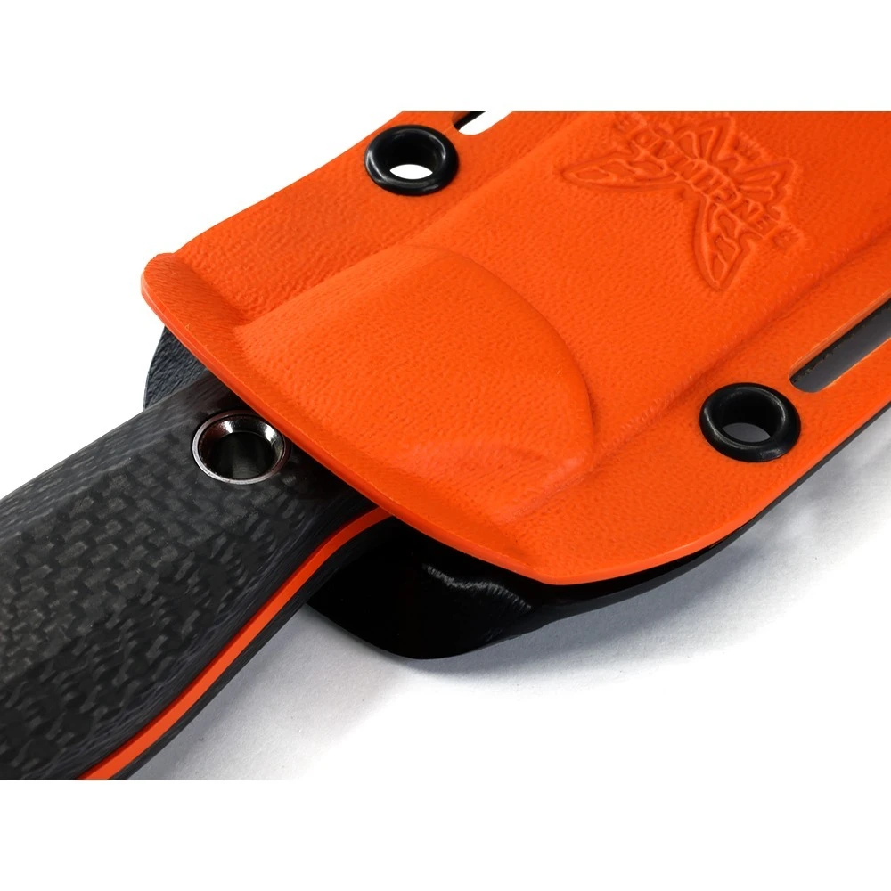 Benchmade 15500OR-2 Meatcrafter Fixed Blade, Carbon Fibre - Image 7