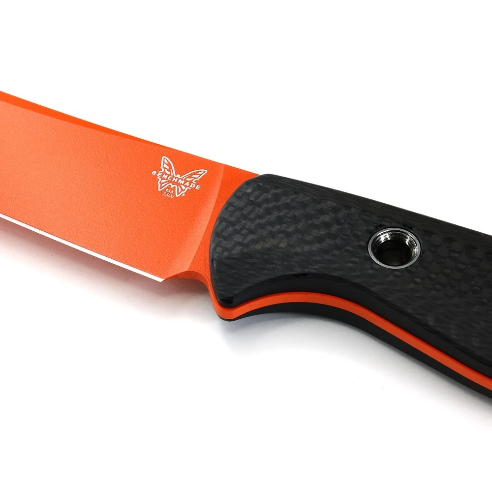 Benchmade 15500OR-2 Meatcrafter Fixed Blade, Carbon Fibre - Image 11