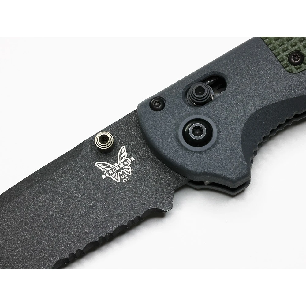 Benchmade 430Sbk Redoubt Axis Folding Knife, Part Serrated - Image 6