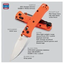 Benchmade 533 Mini Bugout Axis Folding Knife