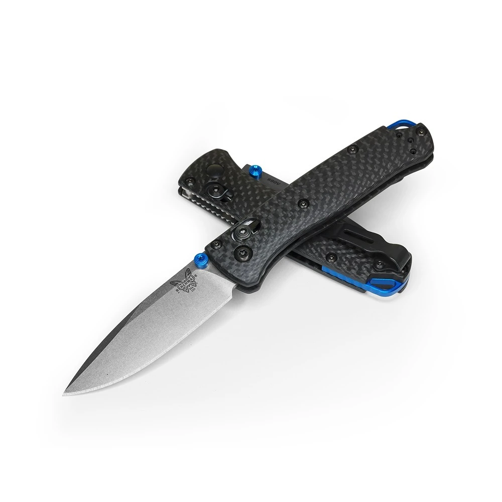 Benchmade 533-3 Mini Bugout Axis Folding Knife, Carbon Fibre - Image 7