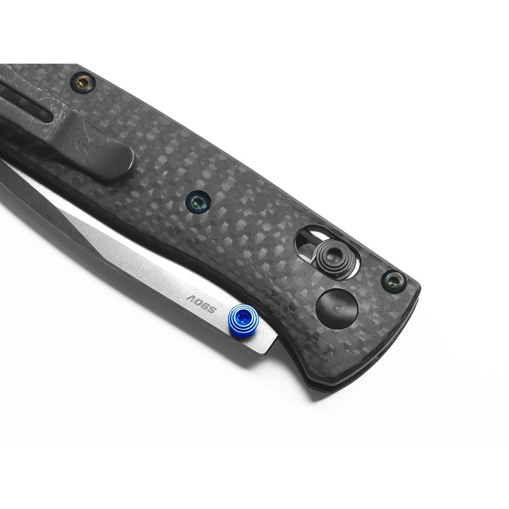 Benchmade 533-3 Mini Bugout Axis Folding Knife, Carbon Fibre - Image 8