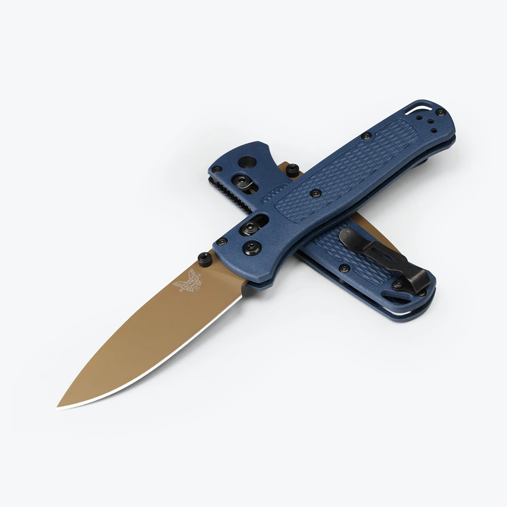 Benchmade 535FE-05 Bugout Axis Folding Knife, Crater Blue - Image 3
