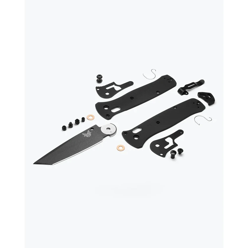 BENCHMADE 537FE-02 Bailout Axis Folding Knife, Crater Blue, NEW - Image 2