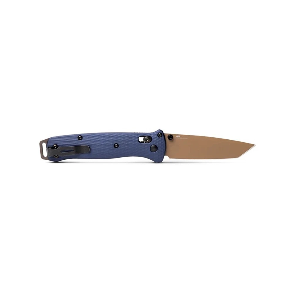 BENCHMADE 537FE-02 Bailout Axis Folding Knife, Crater Blue, NEW - Image 3