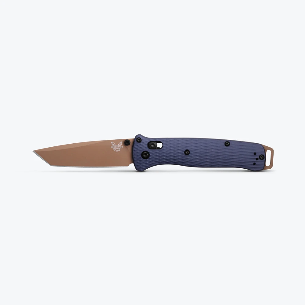 BENCHMADE 537FE-02 Bailout Axis Folding Knife, Crater Blue, NEW - Image 5
