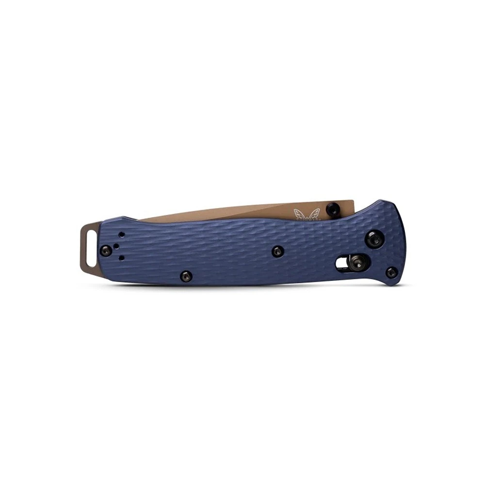 BENCHMADE 537FE-02 Bailout Axis Folding Knife, Crater Blue, NEW - Image 6