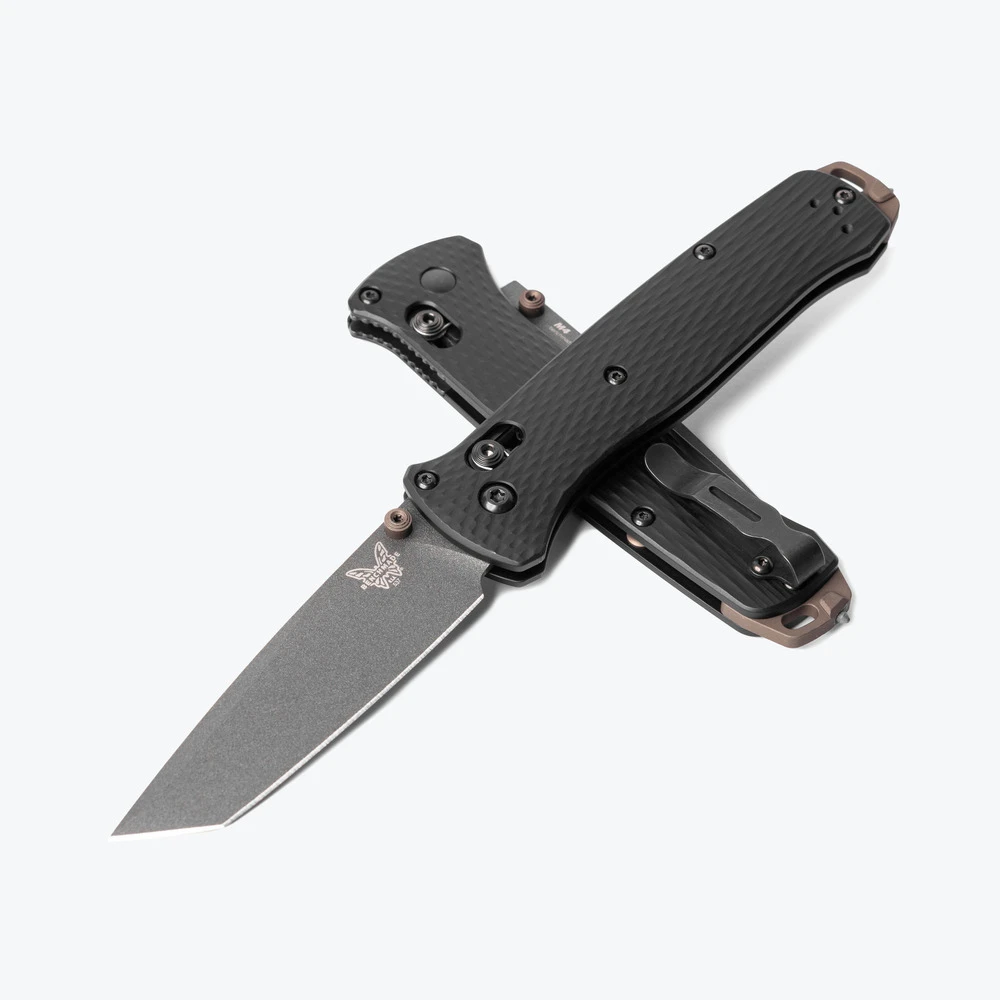 BENCHMADE 537GY-03 Bailout Axis Folding Knife, Black Aluminium NEW - Image 3