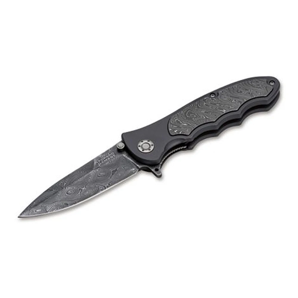 Boker Leopard-Damascus Iii Collection Folding Knife - Image 3