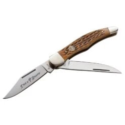 Boker Traditional Folding Hunter Brown Jigged Bone Folding Knife