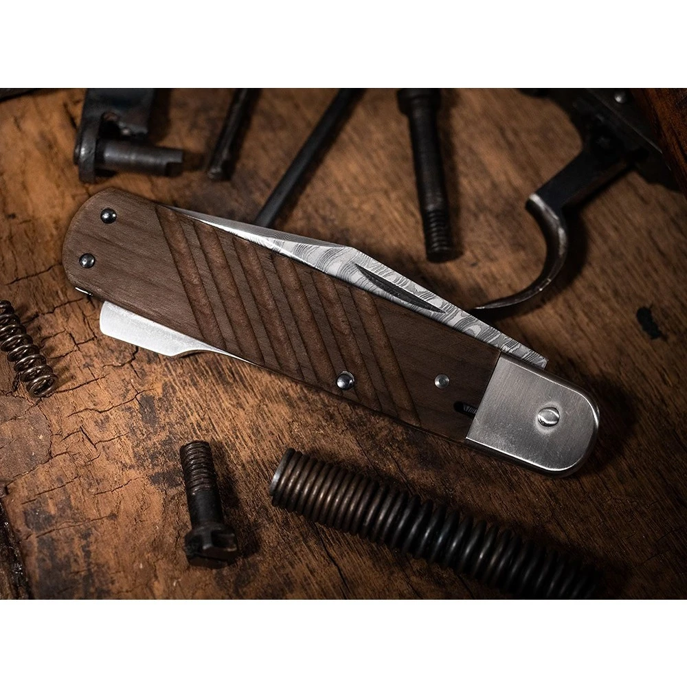 Boker 98K-Damascus Folding Knife - Image 2