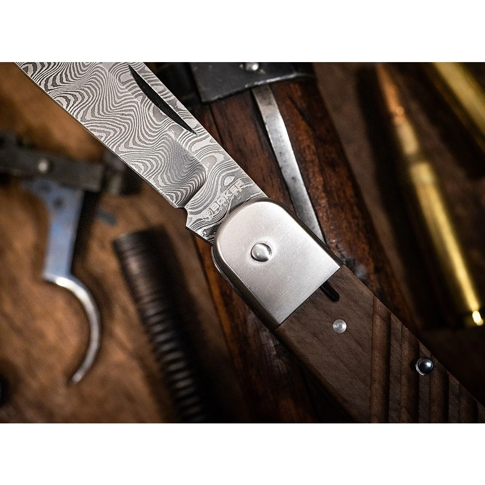 Boker 98K-Damascus Folding Knife - Image 3