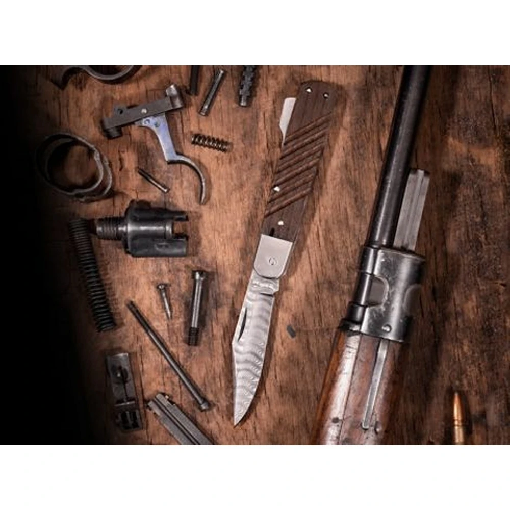 Boker 98K-Damascus Folding Knife - Image 8