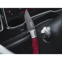 Boker Boxer Damascus Folding Knife