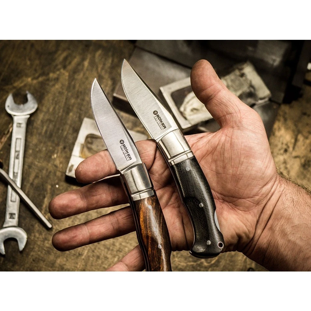 Boker Boxer Micarta Folding Knife - Image 4