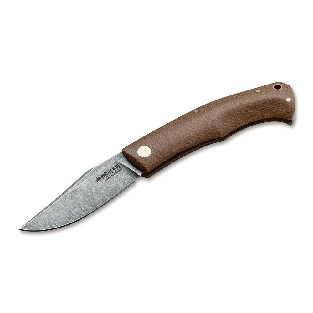 Boker Boxer Edc Brown Folding Knife - Image 3