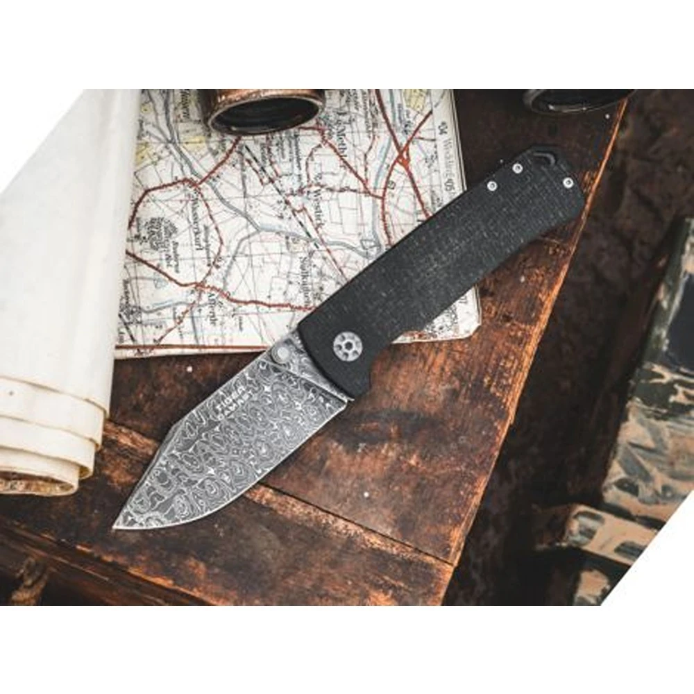 Boker Tiger-Damascus Folding Knife - Image 2