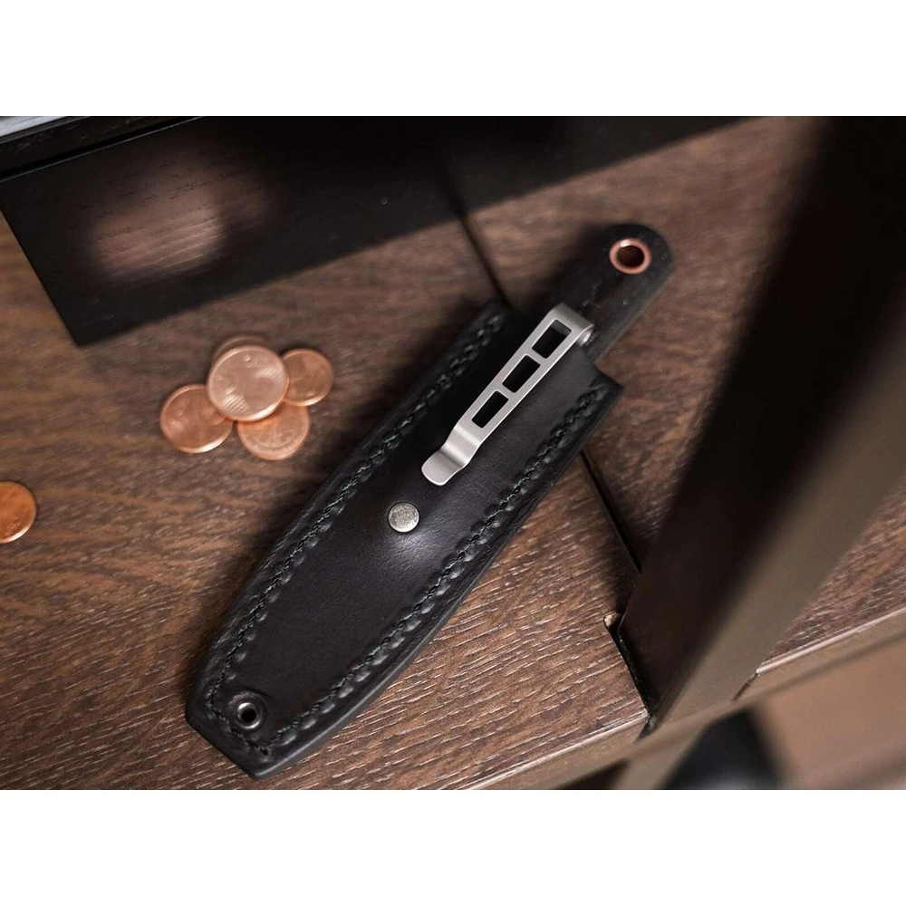 Boker Barlow Bff Fixed Blade, Damascus - Image 2