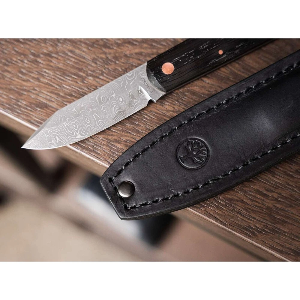 Boker Barlow Bff Fixed Blade, Damascus - Image 7