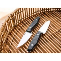 Boker Daily Knives Ak1 Reverse Tanto Fixed Blade, Carbon Fibre