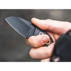 Boker Plus Gnome All Black Copper Fixed Blade Knife