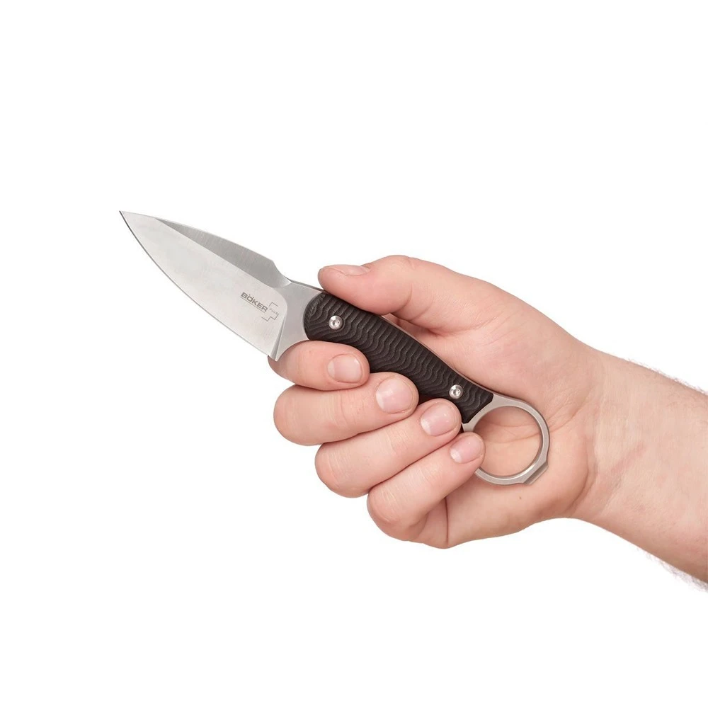 Boker Plus Accomplice D2 Fixed Blade Knife