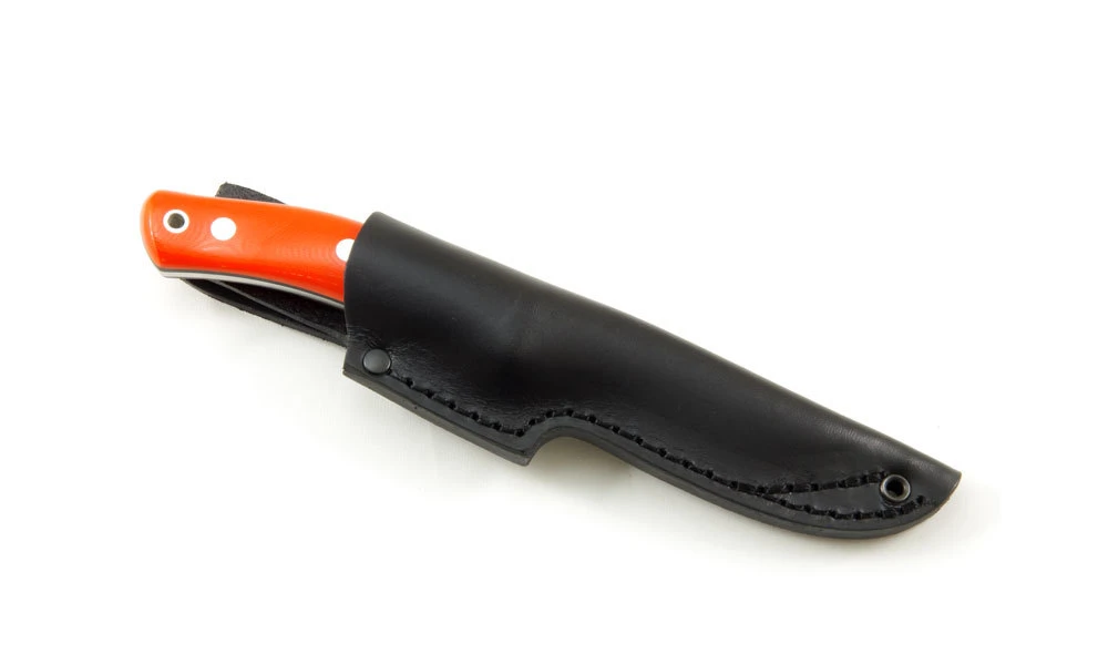 Casstrom 13130 No. 10 Swedish Forest Knife - Orange G10, Flat Ground Blade - Image 2