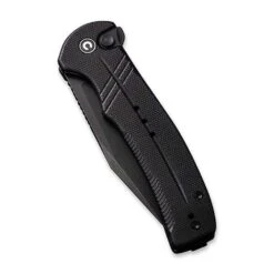 Civivi C20038E-1 Cogent Folding Knife, Button Lock Flipper, Part Serrated