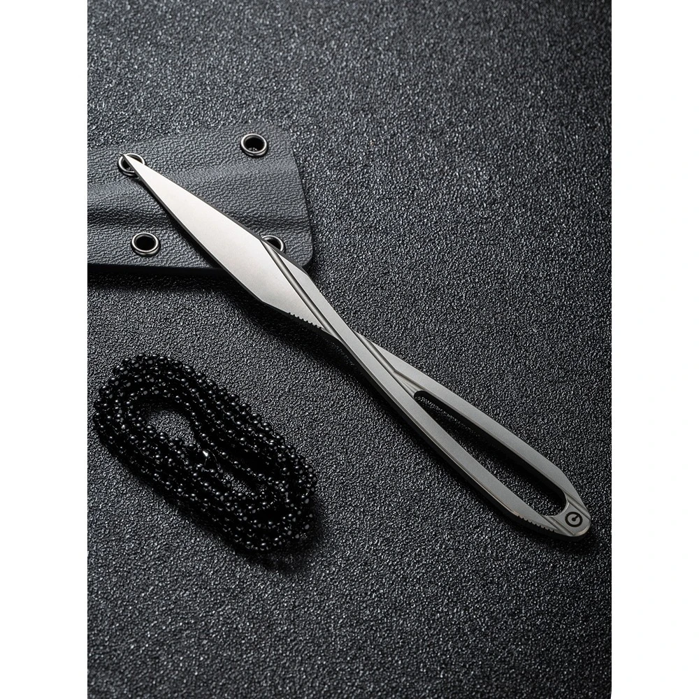 Civivi C21001-1 D-Art Fixed Blade Neck Knife With Kydex Sheath - Image 4