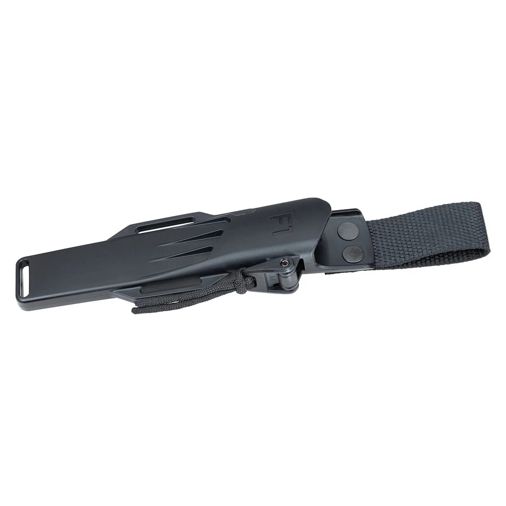 Fallkniven F1Nzwolf- Satin Lam.Vg Wolf Steel Blade, Zytel Sheath - Image 5