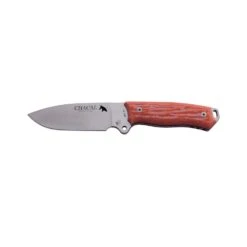 J & V Adventure 1336-M2 Chacal Micarta - Orange Fixed Blade Knife
