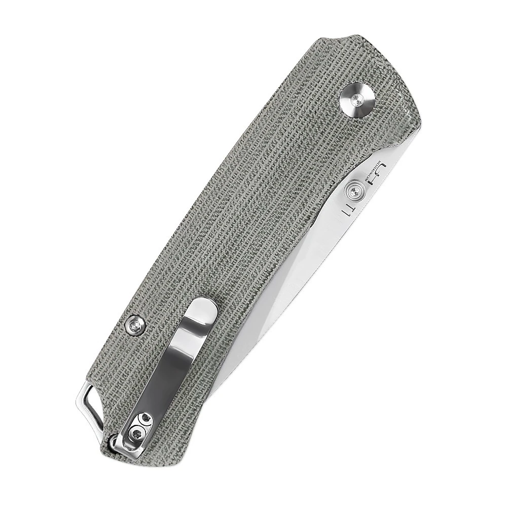 Kizer Kv3490C1 T1 Liner Lock Folding Knife, Green Micarta - Image 6