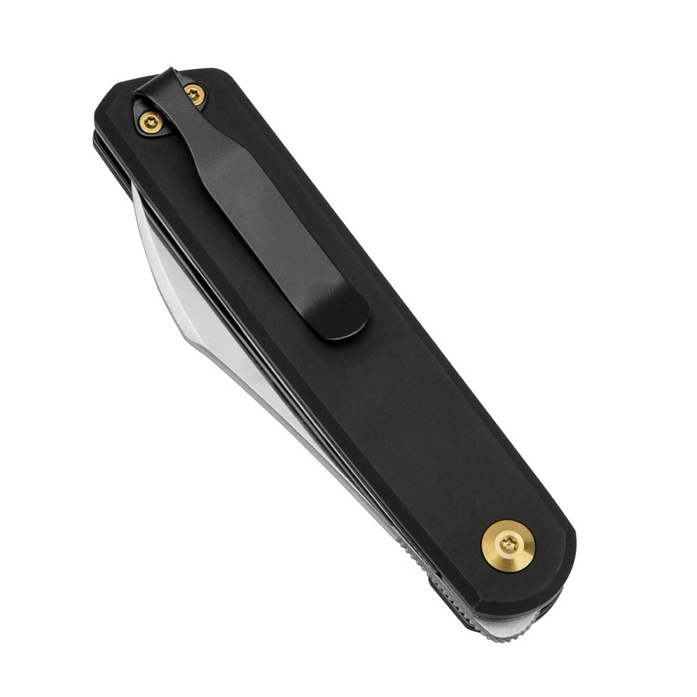 KIZER KV3580C1 Klipper Folding Knife, Black Aluminium - Image 6