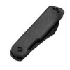 Kizer Kv3580C2 Klipper Folding Knife, Black Micarta