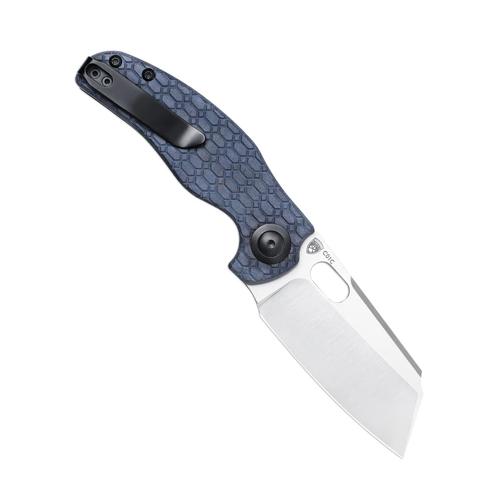 Kizer Kv4488C3 C01C Sheepdog Folding Knife, Blue Richlite - Image 3