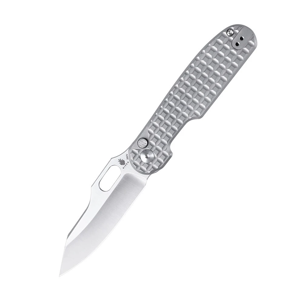 Kizer Ki4562A4 Cormorant Folding Knife, Titanium - Image 2