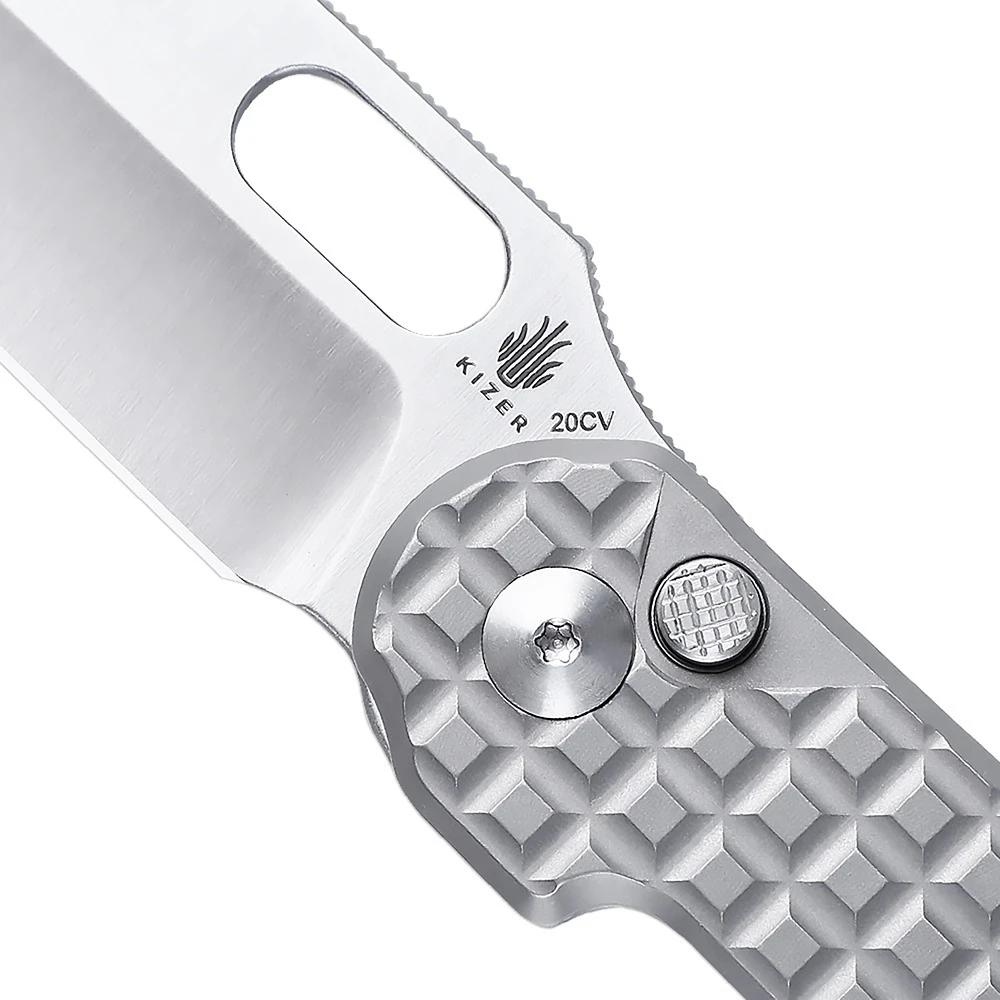 Kizer Ki4562A4 Cormorant Folding Knife, Titanium - Image 3