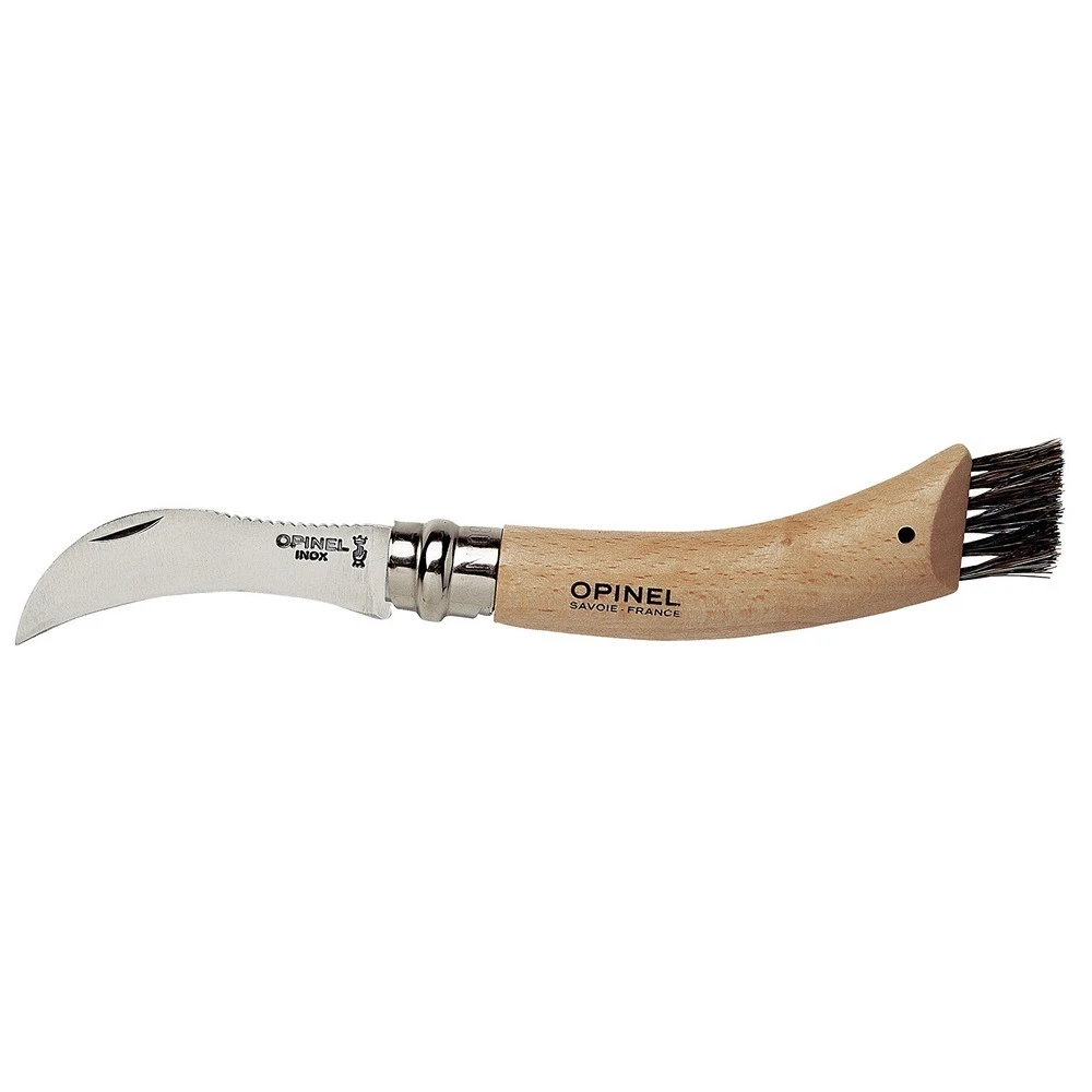 Opinel No 8 Mushroom Knife With Brush
