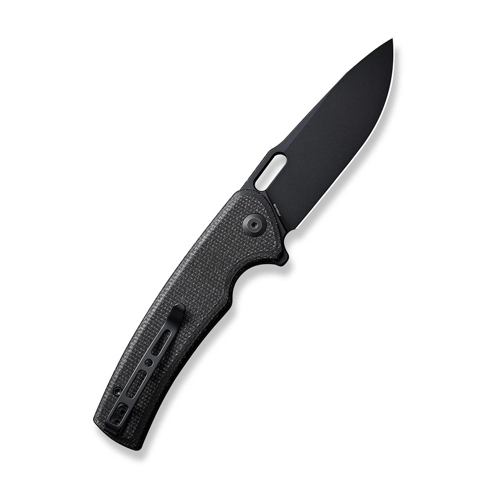 Sencut S20065-3 Vesperon Folding Knife, Black Canvas Micarta - Image 3